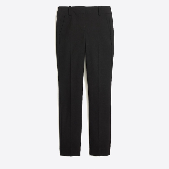 J. Crew Factory Pants - New JCREW Black Slim Crop Ruby Pant Stretch Twill